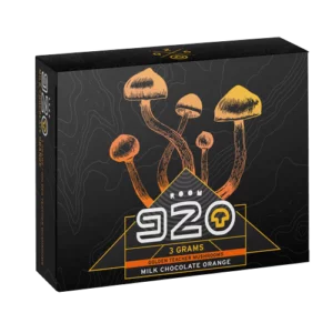 ROOM 920 MUSHROOM ORANGE MILK CHOCOLATE BAR