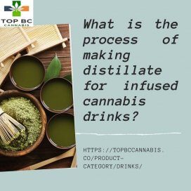 What is the Process of Making Distillate for Infused Cannabis drinks? 2 what is the best