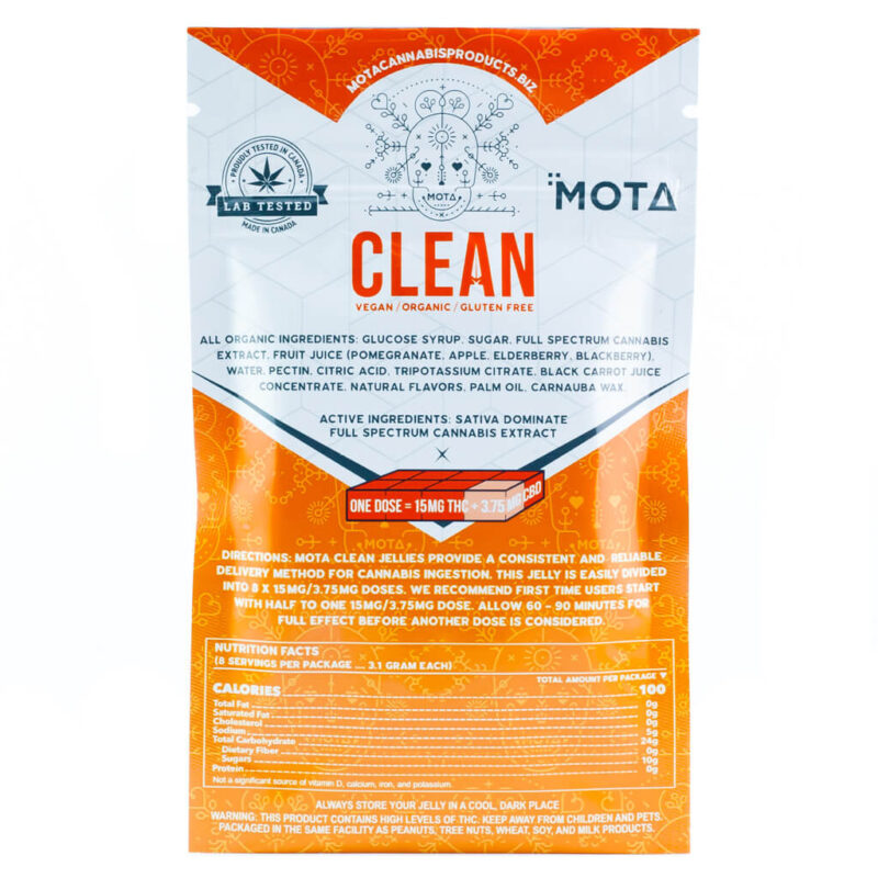 Mota Clean Vegan Organic Jelly - Image 6