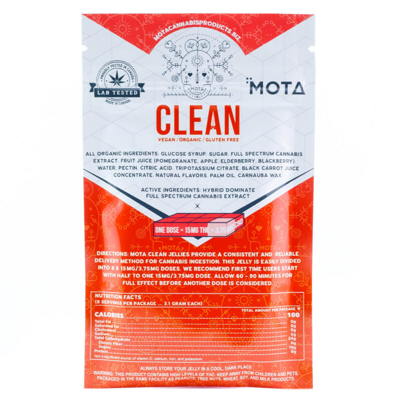 Mota Clean Vegan Organic Jelly - Image 4