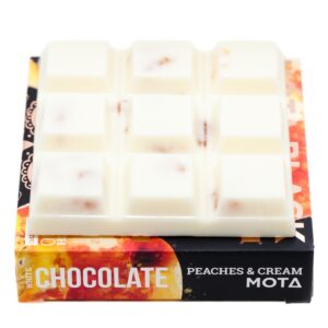 MOTA Peaches and Cream White Chocolate Cube