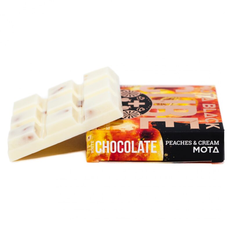 MOTA Peaches and Cream White Chocolate Cube - Image 5