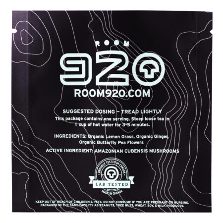 920 Lemongrass Tea Back White