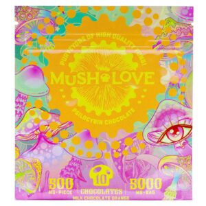 Mush Love Mushroom Chocolates – Orange