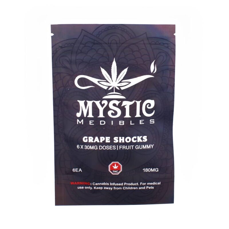 Mystic Medibles – Cannabis Fruit Gummies (180mg THC) - Image 3