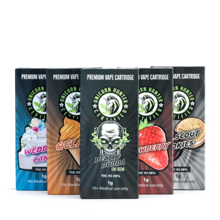 Home 34 Unicorn Hunter - THC Cartridge (Mix and Match 5 cartridges)