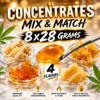 (8 x 28 Grams) Half Pound – Concentrates Mix & Match 2 ChatGPT Image Jun 18 2026 11 51 47 PM
